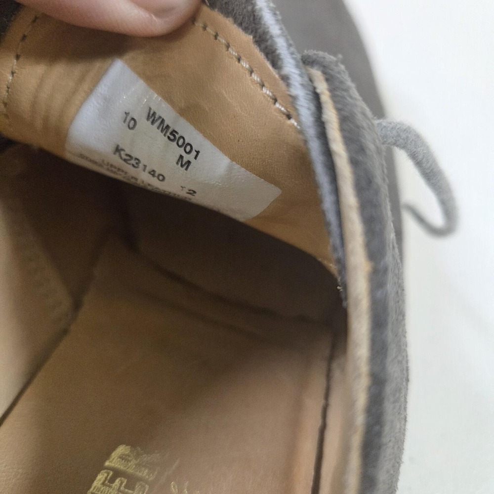 Walk-Over Men's Suede Lace-Up Oxfords Size 10 M Gray - Picture 2 of 7